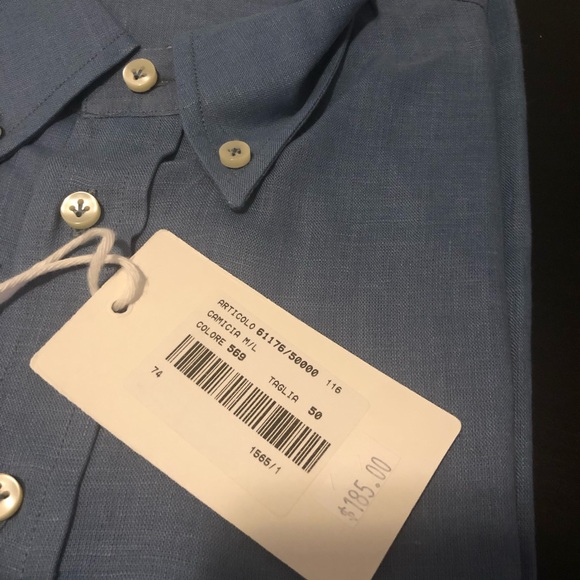 Gran Sasso Wool Button Up - Picture 5 of 5